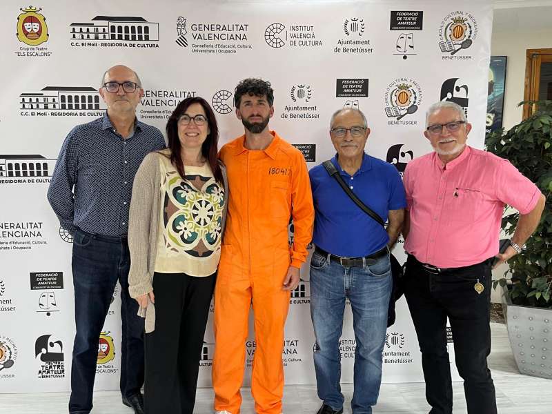 La inauguracin de la Mostra de Teatre Amateur de Benetsser. EPDA