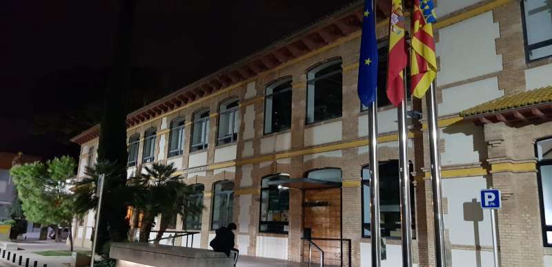 Fachada del ayuntamiento de Massanassa. EPDA
