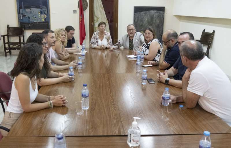 El equipo de gobierno de la DiputaciÃ³n en Segorbe