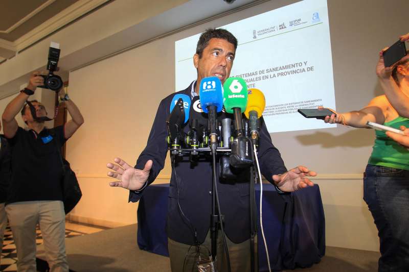 El president de la Generalitat Valenciana, Carlos Mazn. EFEMorell