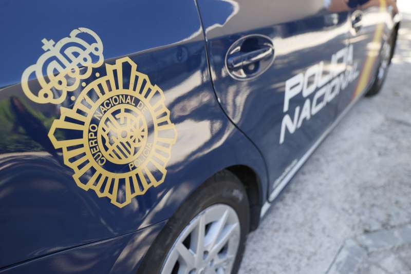 Un coche de la Polica Nacional. EFE/Mariscal/Archivo
