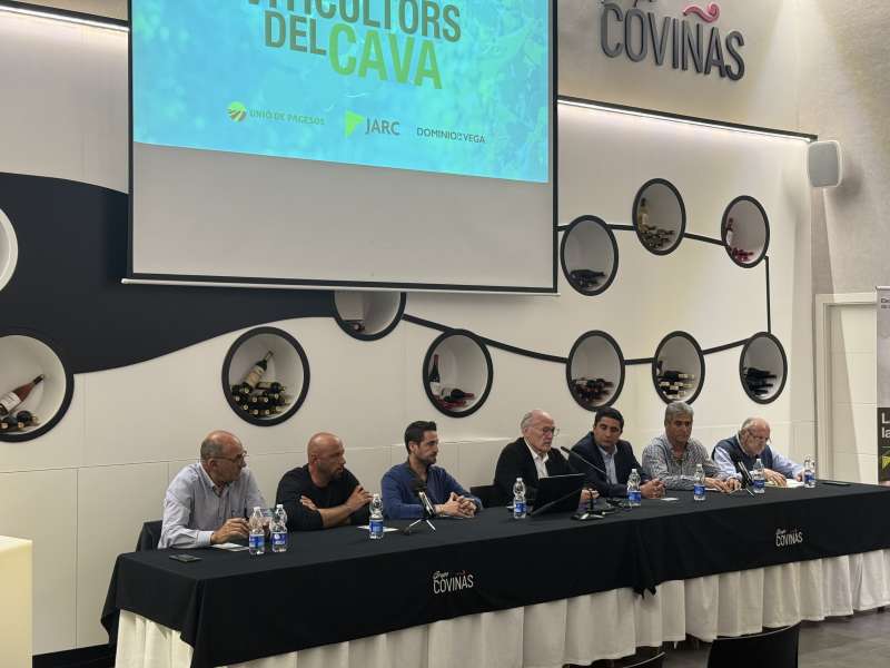 Presentaci�n de la candidatura de Viticultors del Cava.  EPDA