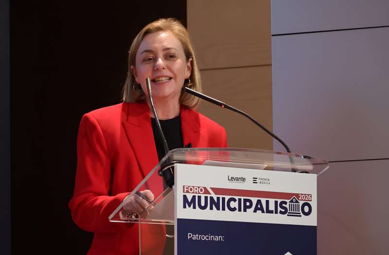 La vicepresidenta de la Diputaci�n de Valencia, Nat�lia Enguix.  EPDA