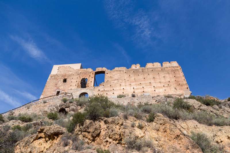 El Castell de Beselga, en el terme municipal dEstivella.  EPDA