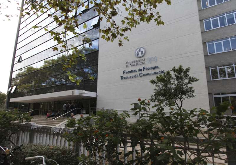 La Facultad de Filologa, Traduccin y Comunicacin de la UV, ubicada en el campus de Blasco Ibez.EPDA