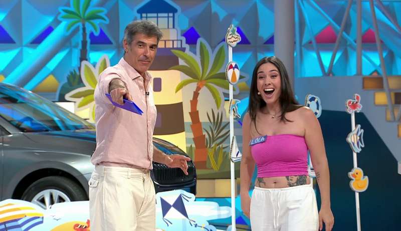 La Ruleta de la Suerte en una imagen difundida por Antena 3. 