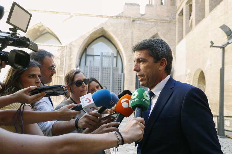 El president de la Generalitat, Carlos Mazón. EFE/ Javier Belver/Archivo