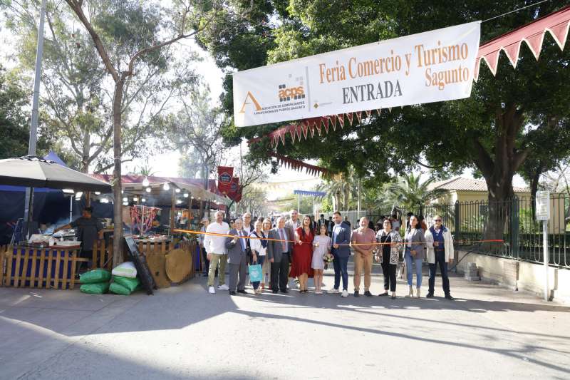 La inauguraci�n de la Feria del Comercio y Turismo del Port de Sagunt el a�o pasado.  EPDA