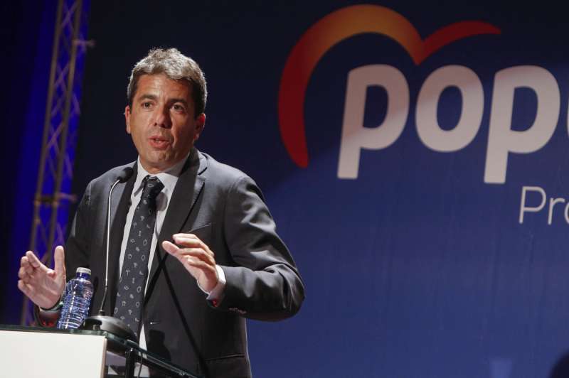 El presidente del PPCV, Carlos MazÃ³n. EFE/Morell/Archivo
