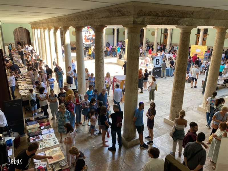 Jornadas del cmic en La Nau, en una imagen facilitada a EFE.
