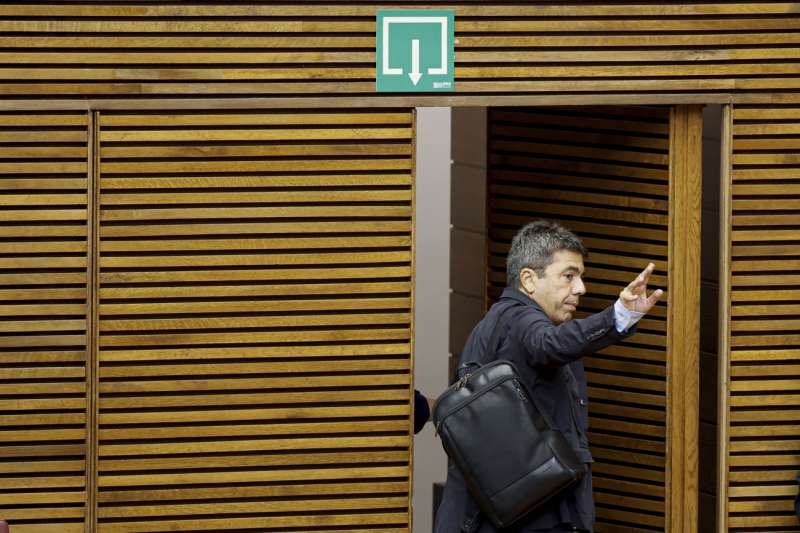 Carlos Mazn, en una imagen de archivo en Les Corts. EFEAna Escobar
