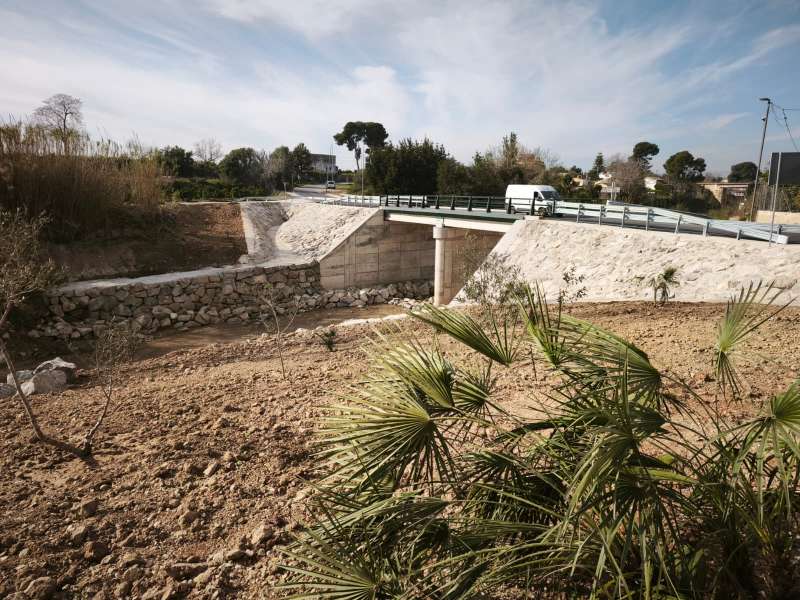 Puente de lOmet de Picassent reconstruido.  EPDA 