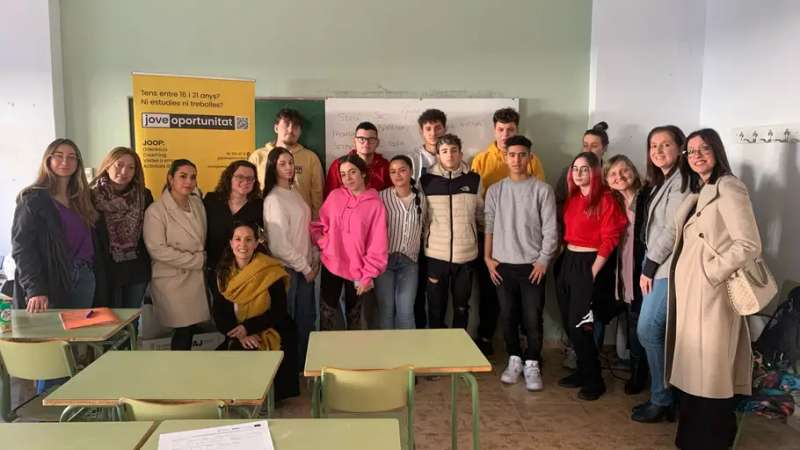 Els participants en el programa JOOP, de la Mancomunitat de les Valls, en ledici� passada.  EPDA