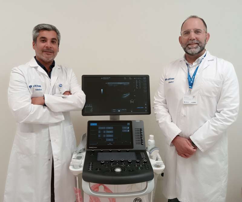 Los doctores Omar Carreo (izquierda) y Alfonso Garca Fadrique.EPDA