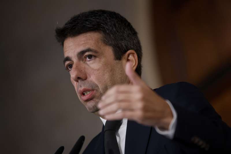 El president de la Generalitat, Carlos Mazn. EFEBiel AlioArchivo
