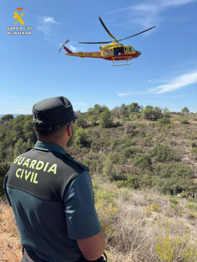 Imgenes del rescate.  EPDA