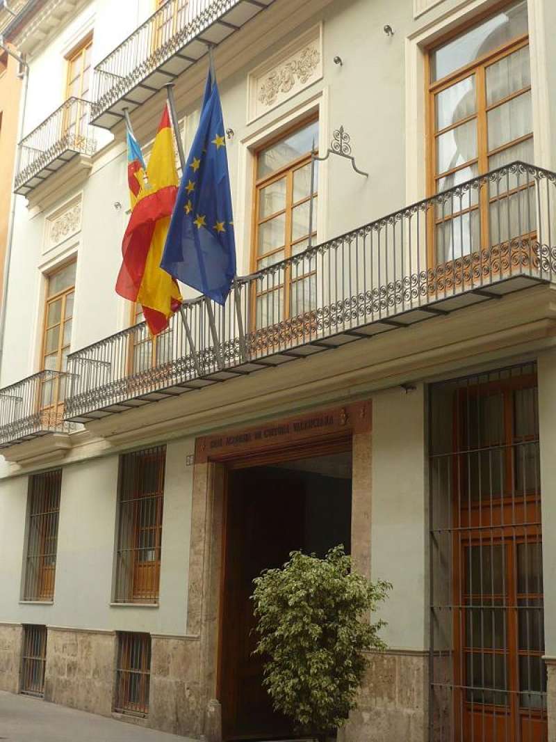 La sede de la Real Academia de Cultura Valenciana. EPDA