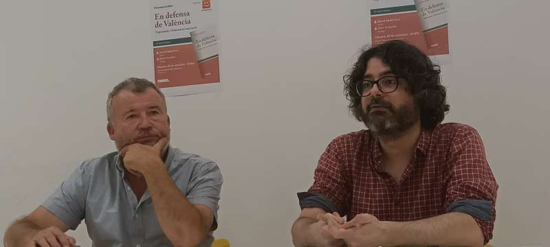 Imatge de la presentaci del llibre a Sagunt. EPDA