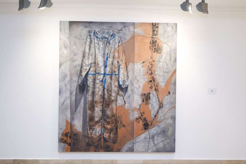 Herida de barro, de Mery Sales, primer premio de la Biennal de Mislata. EPDA