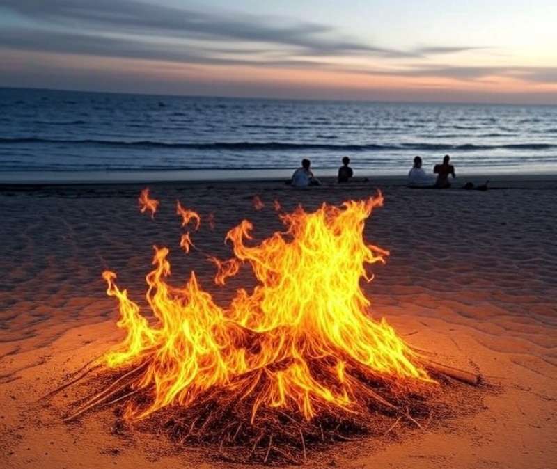 El Mediterrneo se llena esta noche de hogueras. EPDA