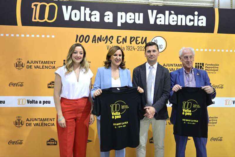 La alcaldesa de Valncia, Mara Jos Catal, ha presentado este lunes la prxima edicin de la prueba. /EPDA