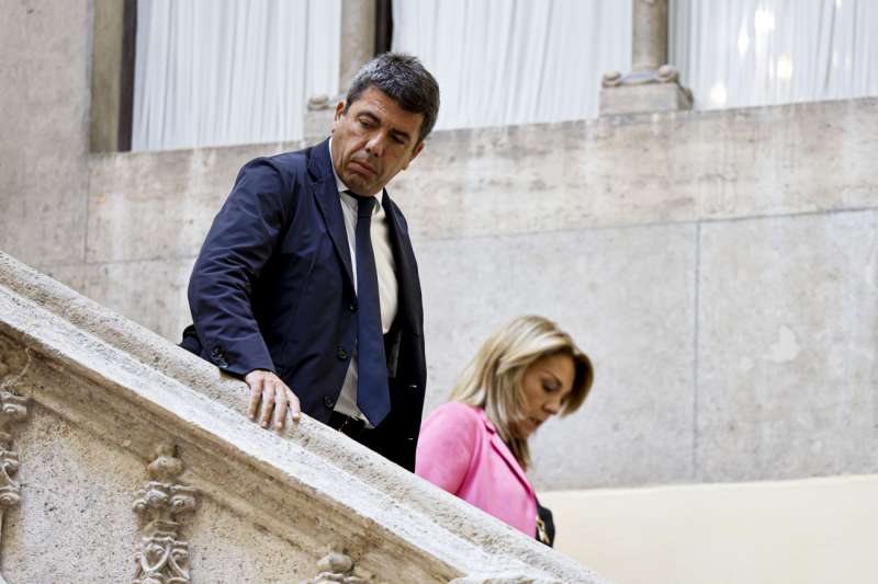 El president de la Generalitat, Carlos Mazn, presenta la campaa institucional con motivo del 9 d?Octubre. EFEAna Escobar