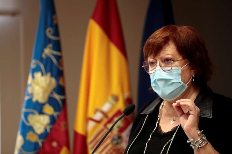 La delegada del Gobierno en la Comunitat Valenciana, Gloria Calero. /EFE
