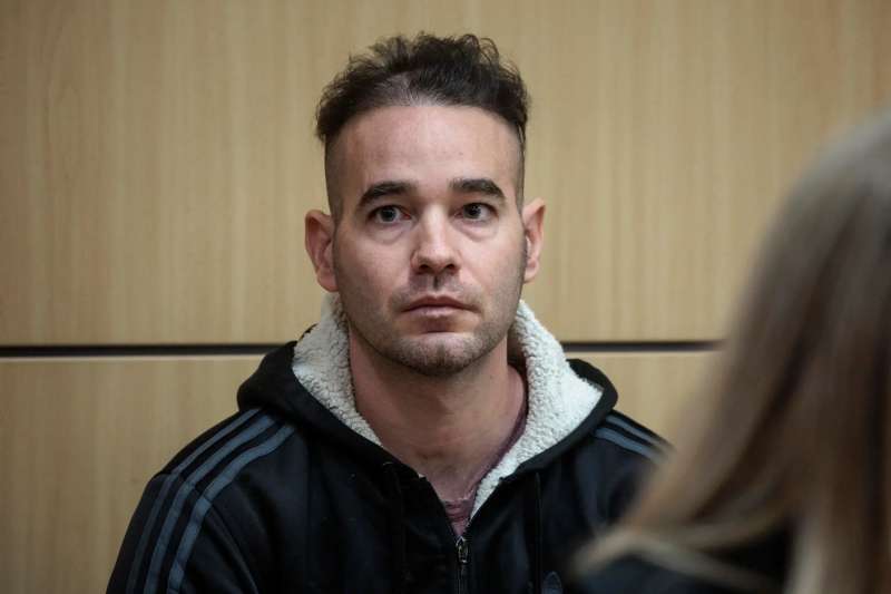 David S.O., alias El Tuvi, por agredir sexualmente y asesinar a la joven de 19 aos Wafaa Sebbah, quien desapareci en 2019 en Carcaixent y cuyo cuerpo fue hallado dos aos despus en esa misma localidad. EFEBiel Alio


