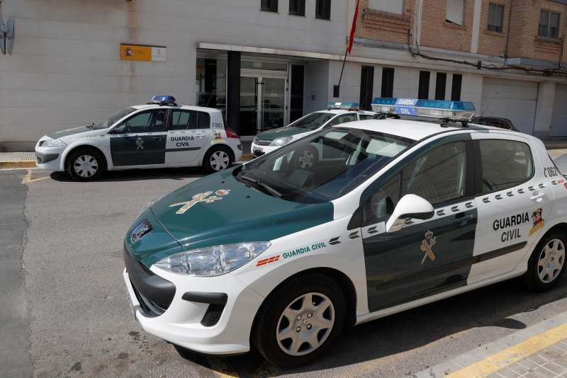 Imagen de archivo de coches de la Guardia Civil. EFEKai Frsterling
