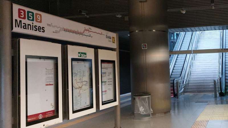 Estacin de metro de Manises.EPDA