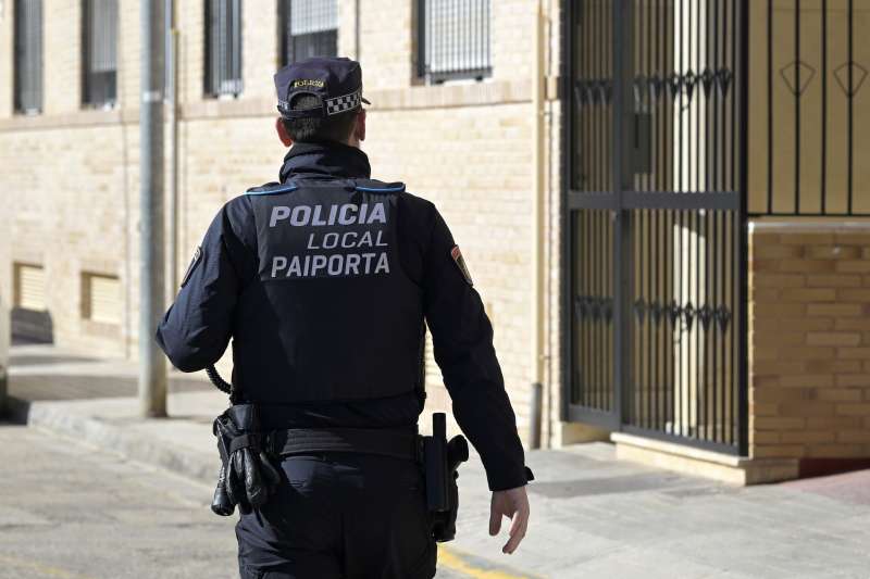 Imatge darxiu dun Policia Local de Paiporta.EPDA