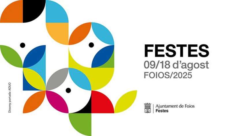 El cartell anunciador de les festes. EPDA