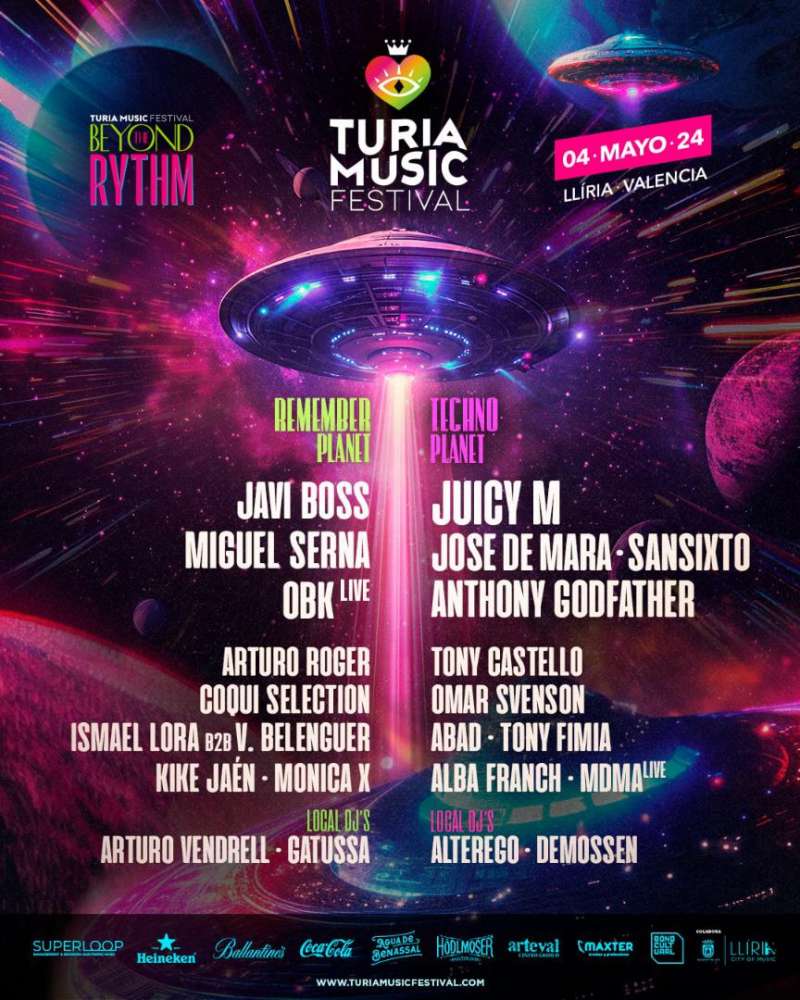 Cartel del Turia Music Festival. EPDA