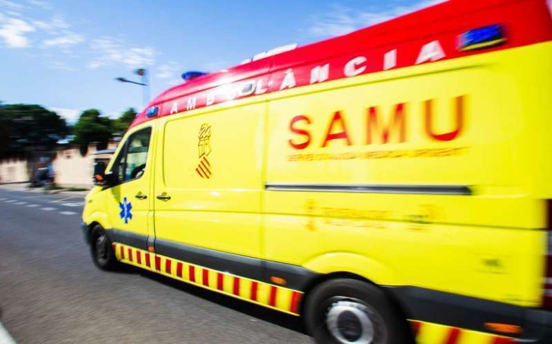Imagen de archivo de una ambulancia del SAMU.EPDA
