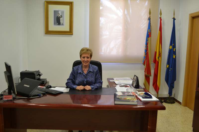 Luisa Salvador, alcaldesa del Puig, en una imagen de archivo. / epda