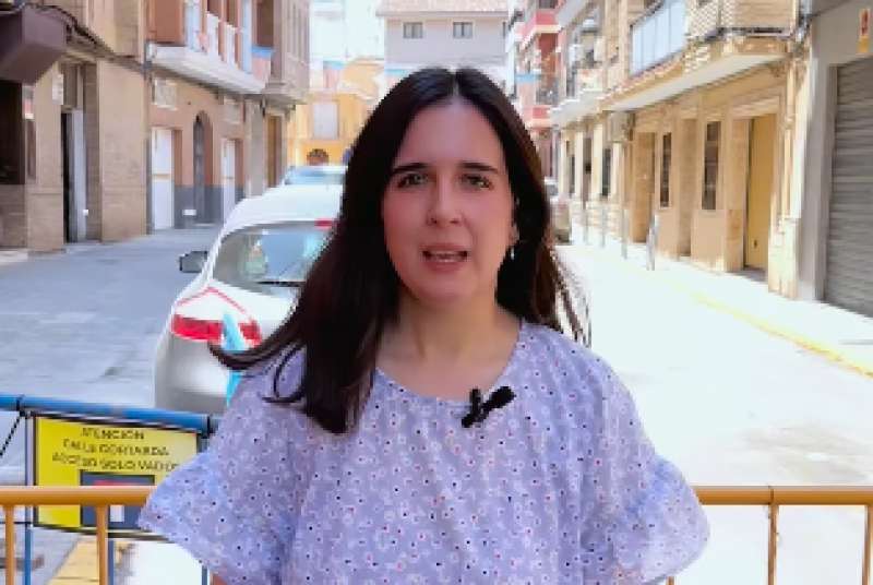 La concejal Sara Palma. EPDA