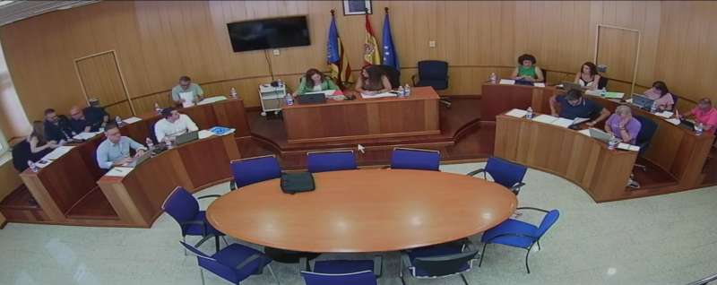 Pleno del Ayuntamiento de San Antonip- EPDA