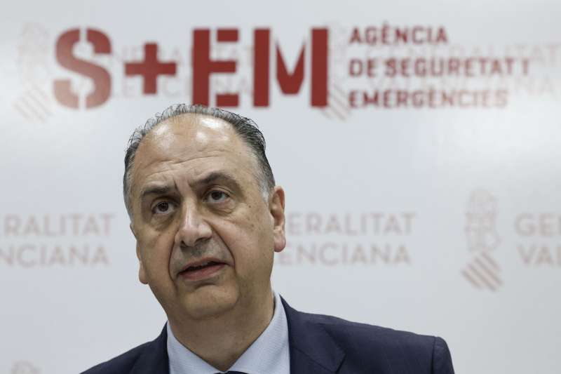 El conseller de Emergencias e Interior, Juan Carlos Valderrama, en una imagen de archivo. EFEBiel Alio