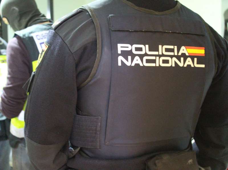 Imagen facilitada por la Policía Nacional.
