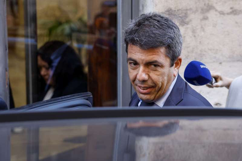 El expresident de la Generalitat Carlos Maz�n, y actual diputado de Les Corts Valencianes, en una imagen de archivo. EFEAna Escobar
