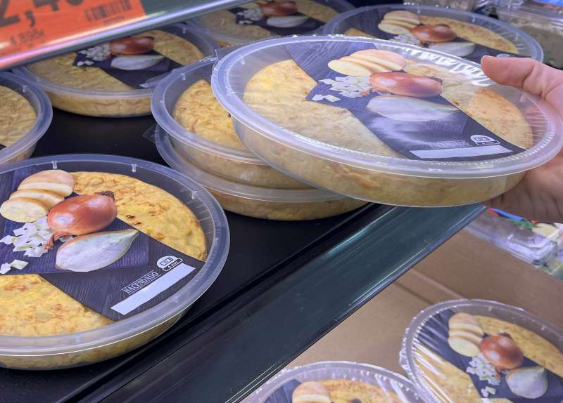 Las Tortillas de Patatas de Hacendado, en su nuevo envase. /EPDA