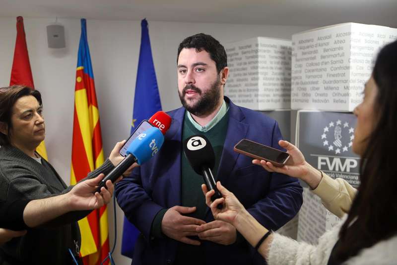 el presidente de Uni�n Municipalista, alcalde de Nules y vicepresidente primero de la FVMP, David Garc�a.  EPDA