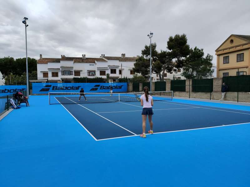 Pistas del Club Españos de Tenis en Rocafort