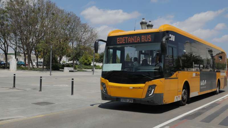 Servicio de autobs de Paterna a Port Saplaya.  EPDA