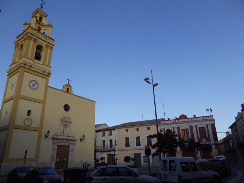 Imagen del municipio de Antella, publicada en la pÃ¡gina web municipal oficial. /EFE