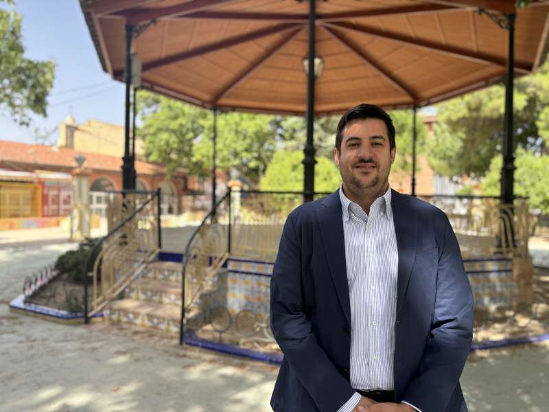 Jos Luis Barrera, concejal de Feria y Fiestas en el Ayuntamiento de Requena.EPDA