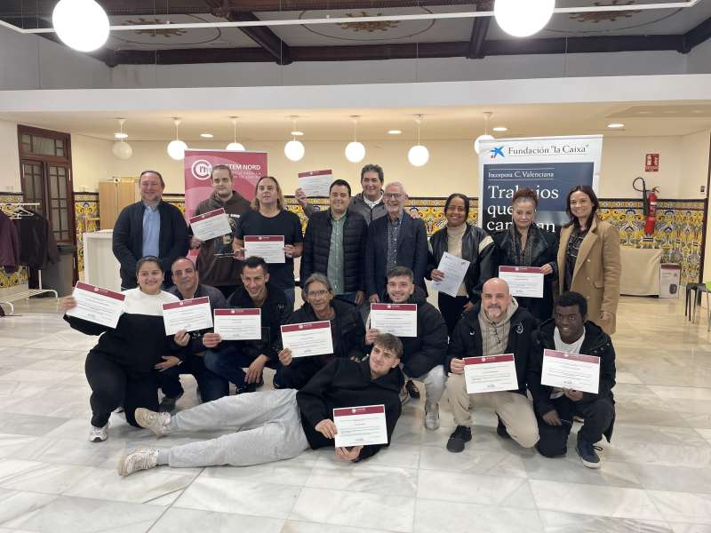 Entrega de diplomes a Rocafort.EPDA