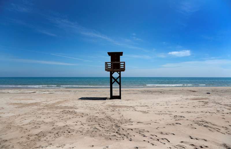 Imagen de archivo de la playa de El Perell, en Sueca .EFEKai Frsterling
