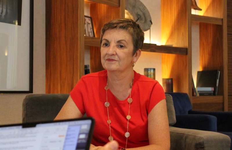 Marian Cano en una imagen de archivo durante una entrevista para El Peridico de Aqu.LAURA FLORENTINO
