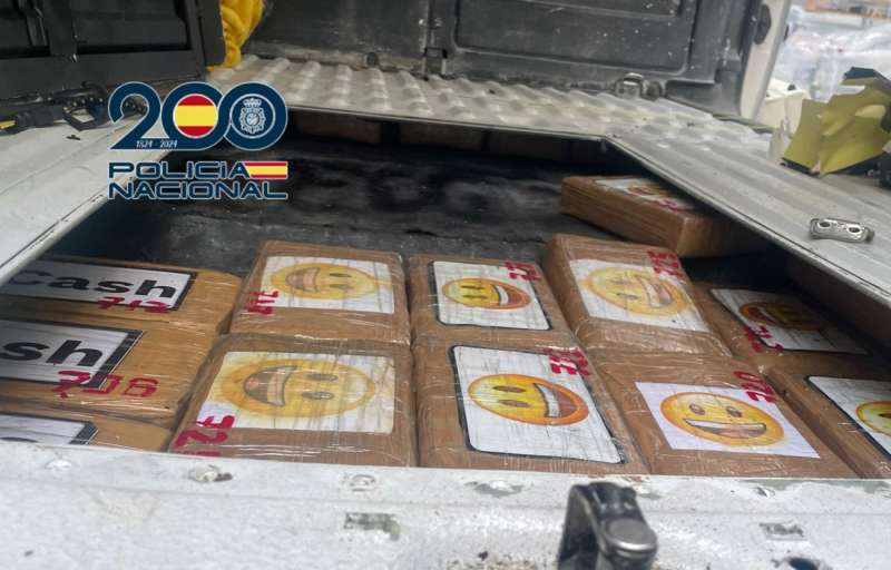 Imagen facilitada por la Policía Nacional.
